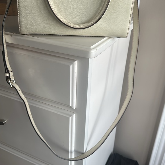Cream kate spade cross body satchel - Picture 5 of 10